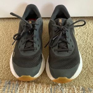 Boy Charcoal/Multi Nike Tennis Shoes